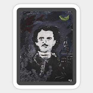 Edgar Allan Poe Sticker